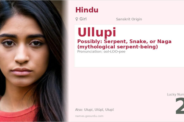 Ullupi Name Meaning — Hindu Origin, Girl Name & Mythology (2025)