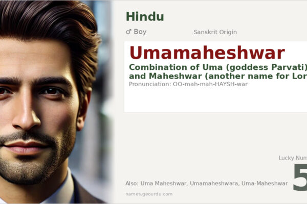 Umamaheshwar Name Meaning — Sanskrit Origin, Boy Name & Details (2025)