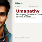 Umapathy Name Meaning and Details