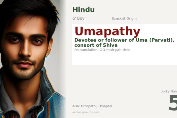 Umapathy Meaning — Origin, Gender & Details (2025)