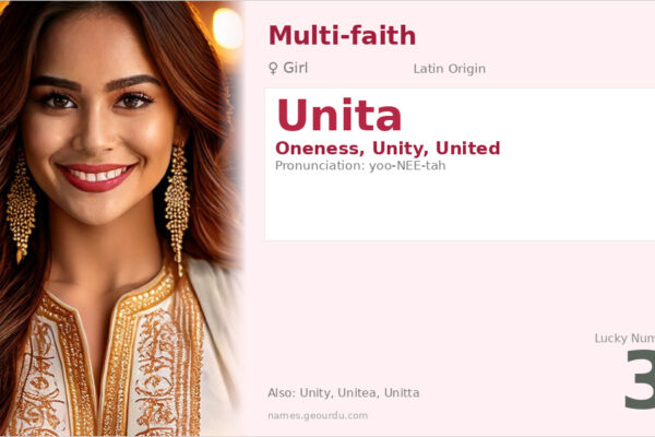 Unita Name Meaning — Latin Origin, Girl Name & Details (2025)