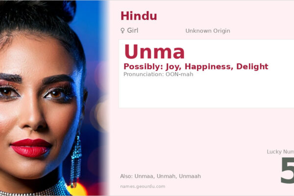 Unma Name Meaning — Origin, Gender & Details (2025)