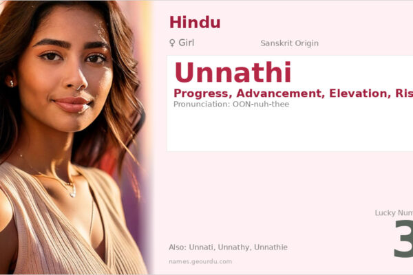 Unnathi Name Meaning — Sanskrit Origin, Girl Name & Details (2025)