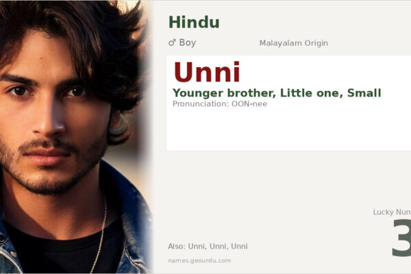 Unni Name Meaning — Malayalam Origin, Boy Name & Details (2025)
