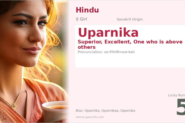 Uparnika Name Meaning — Sanskrit Origin, Girl Name & Details (2025)