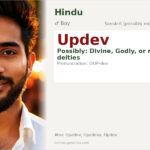 Updev Name Meaning and Details