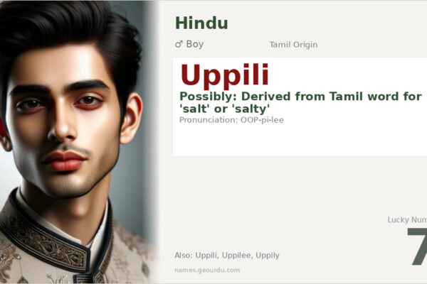 Uppili Name Meaning — Tamil Origin, Boy Name & Details (2025)