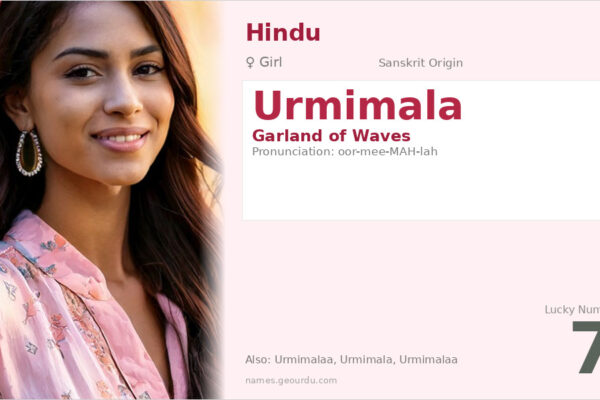 Urmimala Name Meaning — Sanskrit Origin, Girl Name & Details (2025)