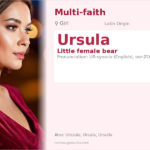 Ursula Name Meaning and Details