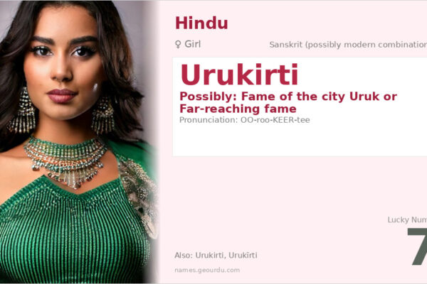 Urukirti Name Meaning — Origin, Gender & Details (2025)