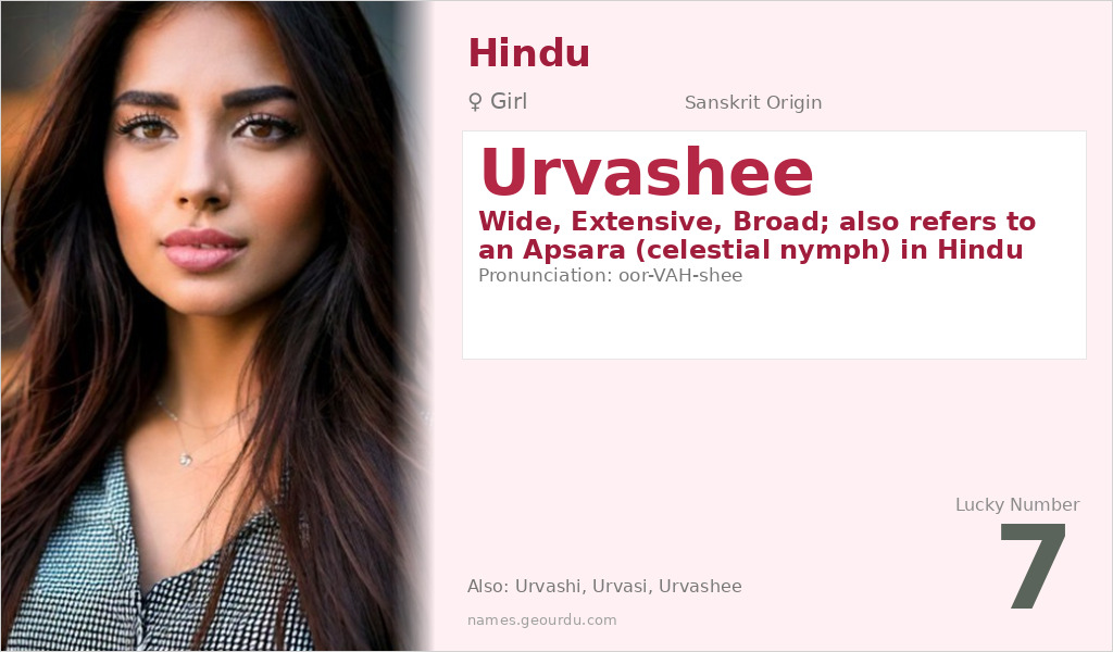Urvashee Name Meaning and Details