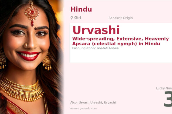 Urvashi Name Meaning — Sanskrit Origin, Girl Name & Mythology (2025)