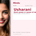 Usharani Name Meaning and Details