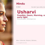 Usharvi Name Meaning and Details