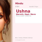 Ushna Name Meaning and Details