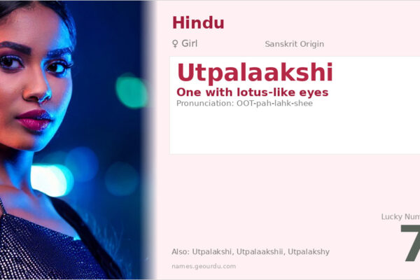 Utpalaakshi Meaning — Sanskrit Origin, Girl Name & Details (2025)