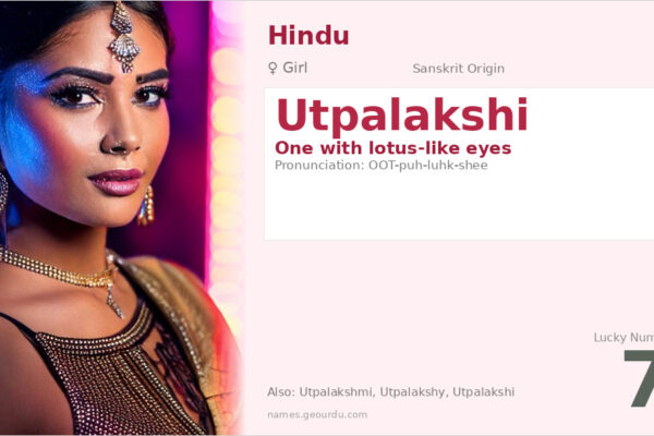 Utpalakshi Meaning — Sanskrit Origin, Girl Name & Details (2025)