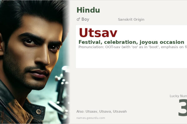 Utsav Name Meaning — Sanskrit Origin, Boy Name & Details (2025)