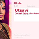 Utsavi Name Meaning and Details