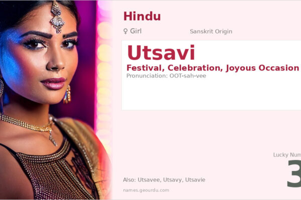 Utsavi Name Meaning — Origin, Gender & Details (2025)