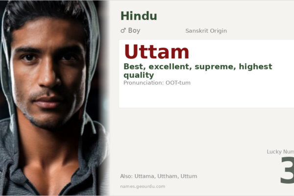 Uttam Name Meaning — Sanskrit Origin, Boy Gender & Details (2025)