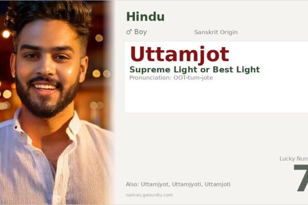 Uttamjot Name Meaning — Sanskrit Origin, Boy Name & Details (2025)
