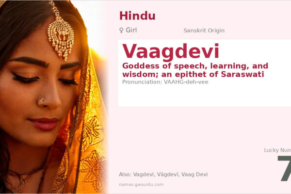 Vaagdevi Meaning — Sanskrit Origin, Goddess Name & Details (2025)