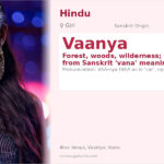 Vaanya Name Meaning and Details