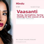 Vaasanti Name Meaning and Details