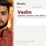 Vadin Name Meaning and Details