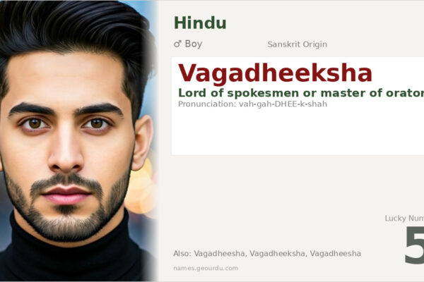 Vagadheeksha Meaning — Sanskrit Origin, Boy Name & Details (2025)
