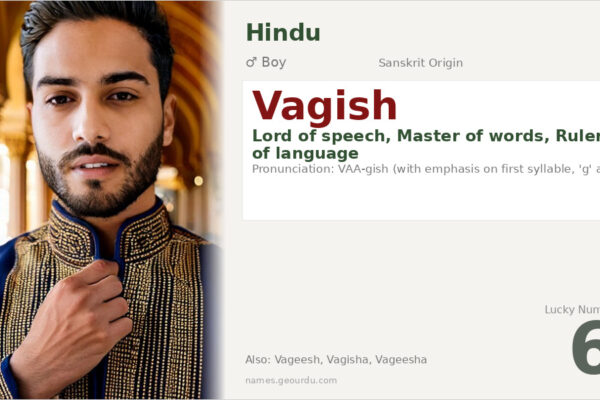 Vagish Meaning — Sanskrit Origin, Boy Name & Details (2025)