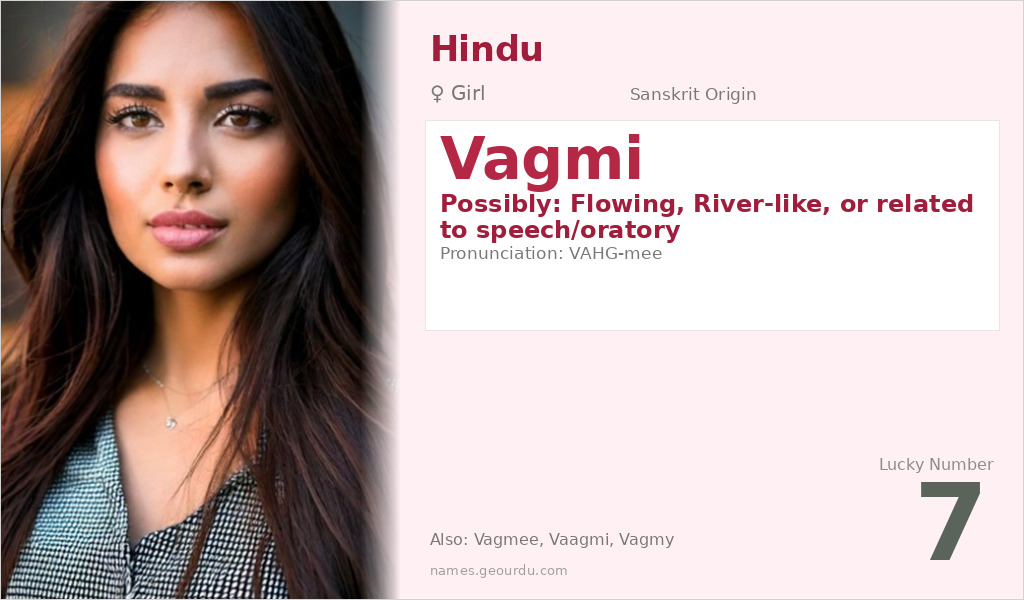 Vagmi Name Meaning and Details