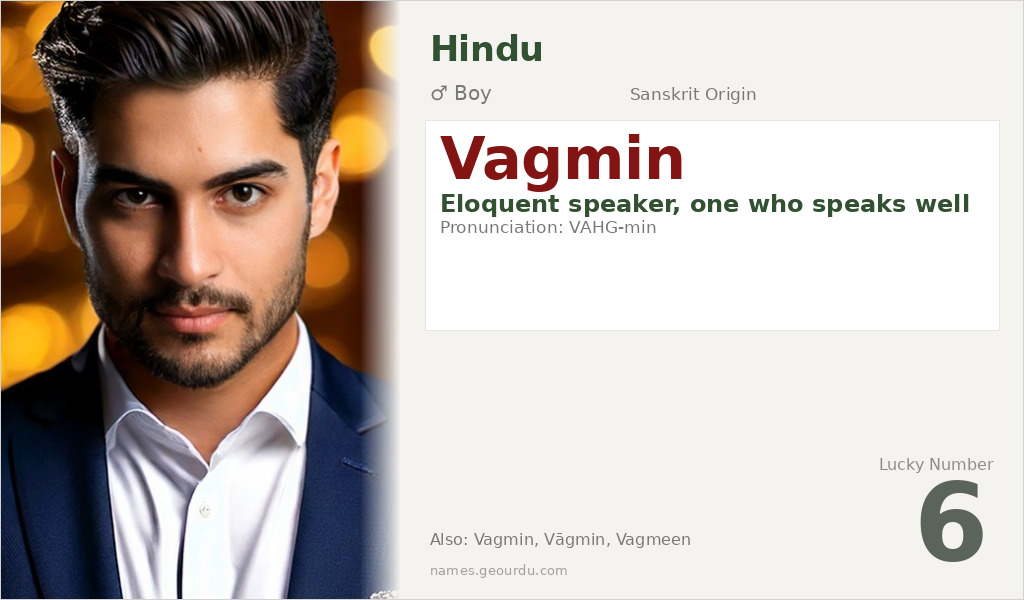 Vagmin Name Meaning and Details