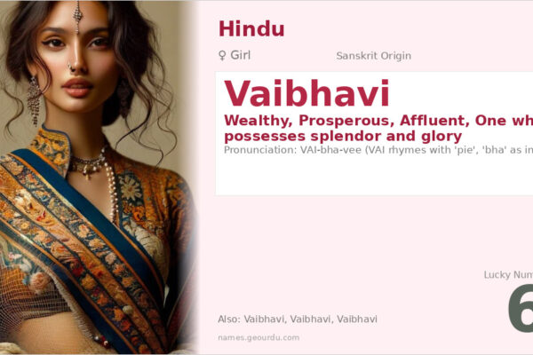 Vaibhavi Name Meaning — Sanskrit Origin, Girl Name & Details (2025)