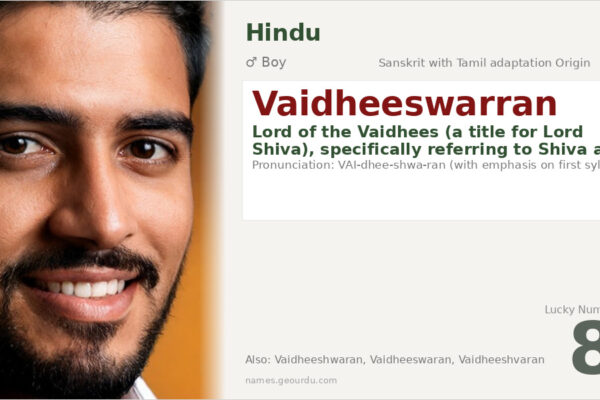 Vaidheeswarran Meaning — Lord Shiva Name, Origin & Details (2025)