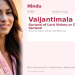Vaijantimala Name Meaning and Details