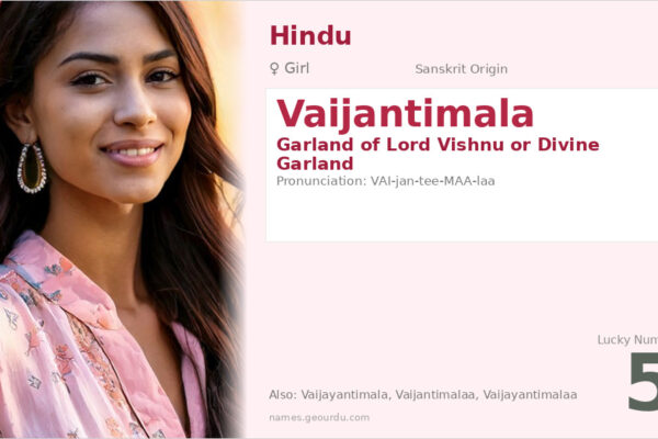 Vaijantimala Meaning — Sanskrit Origin, Girl Name & Details (2025)