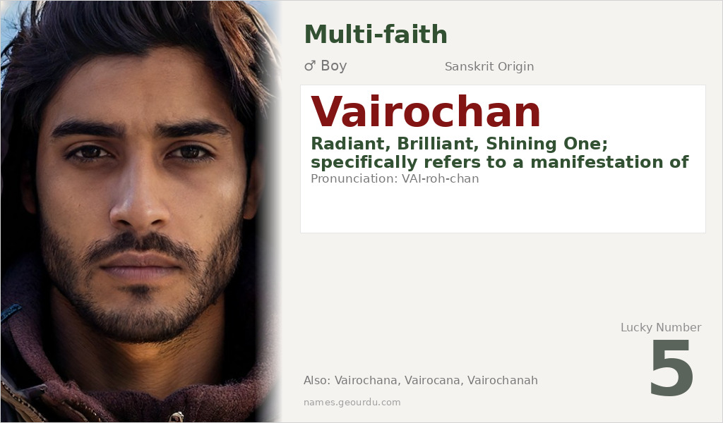 Vairochan Name Meaning and Details