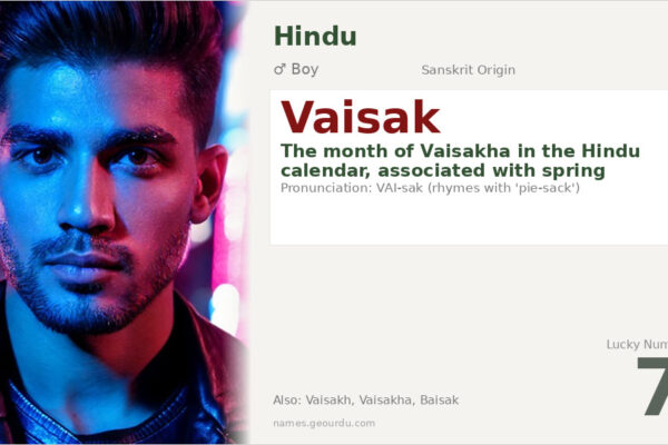 Vaisak Name Meaning — Hindu Origin, Boy Name & Details (2025)