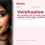 Vaishaalee Name Meaning and Details