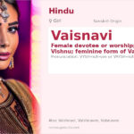 Vaisnavi Name Meaning and Details