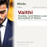 Vaithi Name Meaning and Details