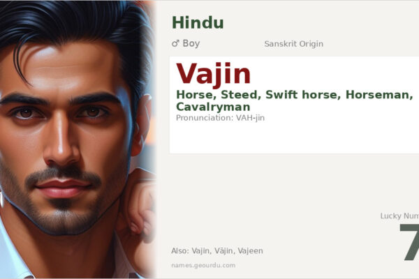 Vajin Name Meaning — Origin, Gender & Details (2025)