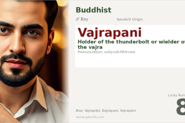 Vajrapani Meaning — Buddhist Origin, Boy Name & Details (2025)