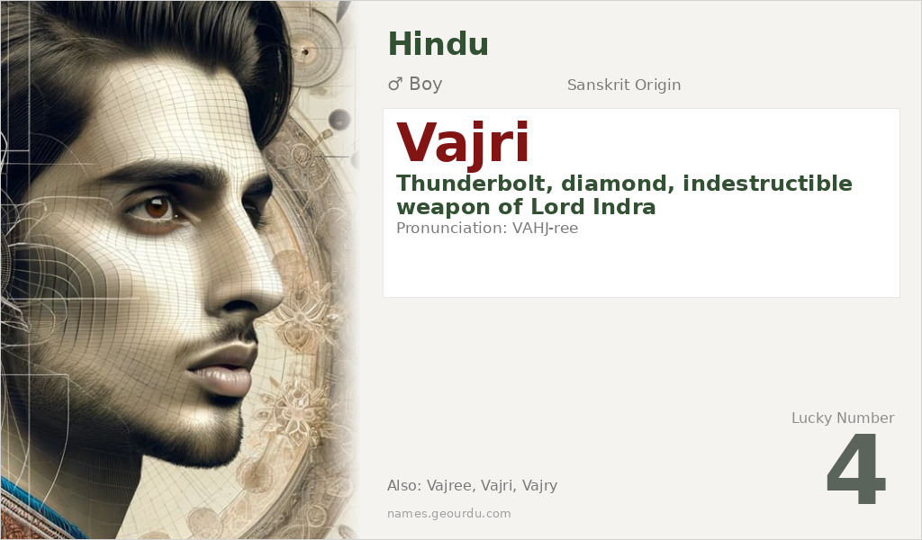 Vajri Name Meaning and Details