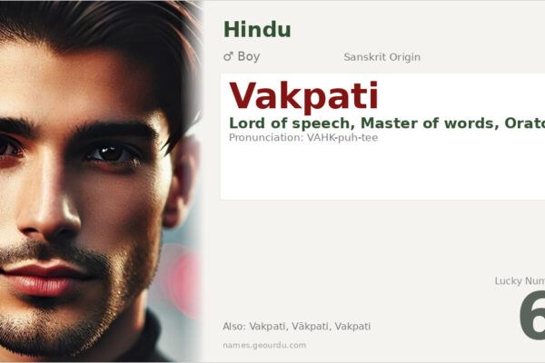 Vakpati Meaning — Sanskrit Origin, Boy Name & Details (2025)