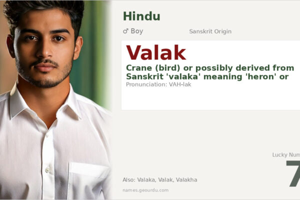 Valak Name Meaning — Sanskrit Origin, Boy Name & Details (2025)