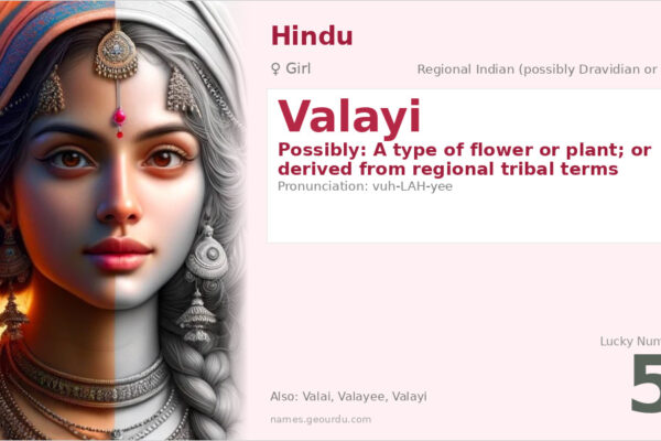 Valayi Name Meaning — Origin, Gender & Details (2025)