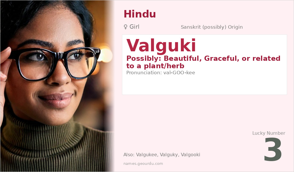 Valguki Name Meaning and Details